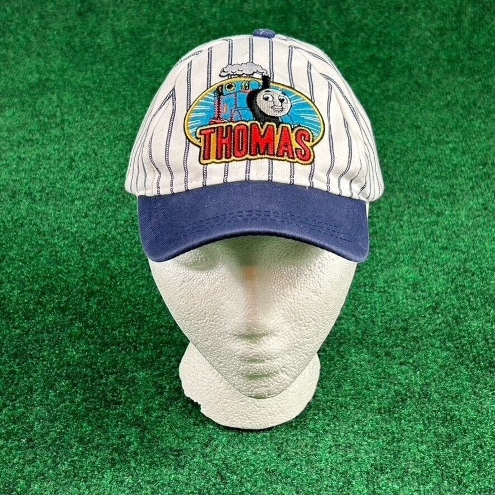 Thomas & Friends Kids Youth Cotton Baseball Cap Striped Design Embroidered Logo